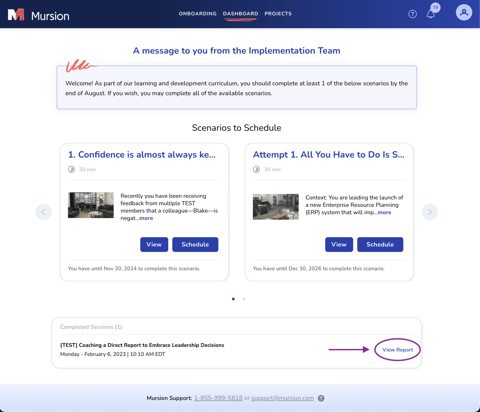 Viewing, Sharing, and Downloading a Simulation Recording
