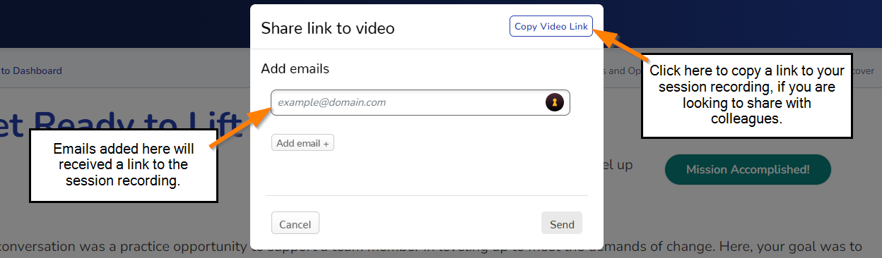 Viewing, Sharing, and Downloading a Simulation Recording