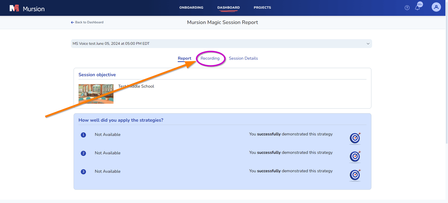 Viewing, Sharing, and Downloading a Simulation Recording